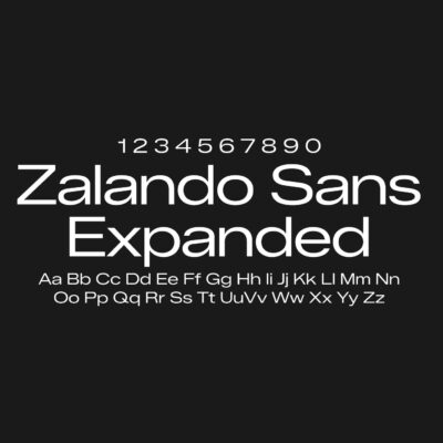 Zalando Sans Expanded Font Family Free Download