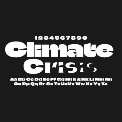 Climate Crisis Font Free Download