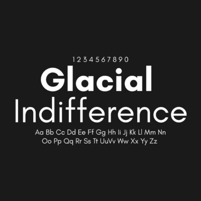 Glacial Indifference Font Free Download