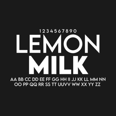 Lemon Milk Font Free Download