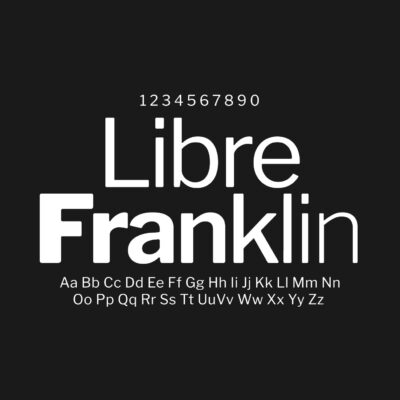 Libre Franklin Font Family Free Download