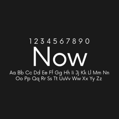 Now Font Family Free Download