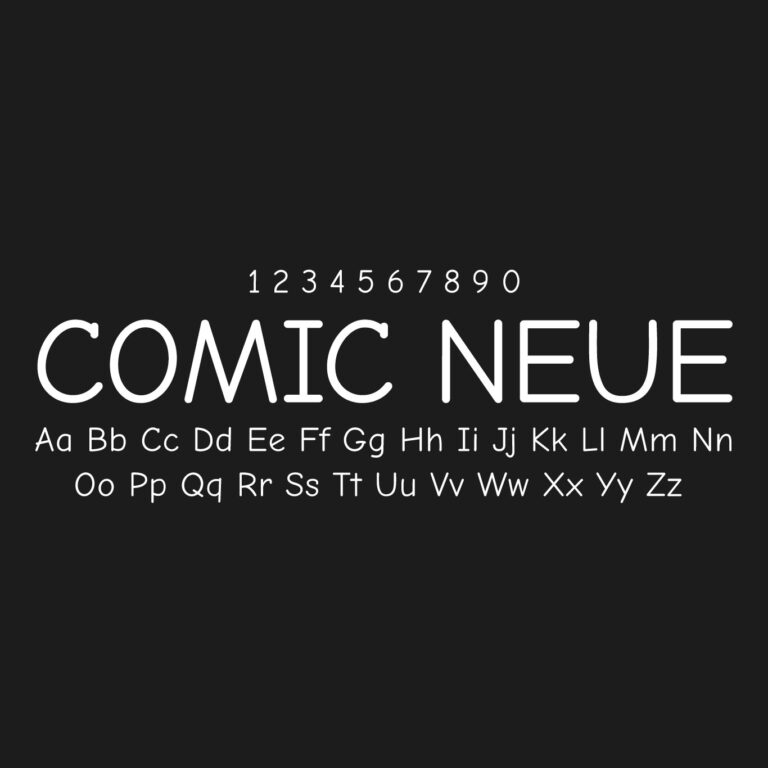 Comic Neue Font Family Free Download