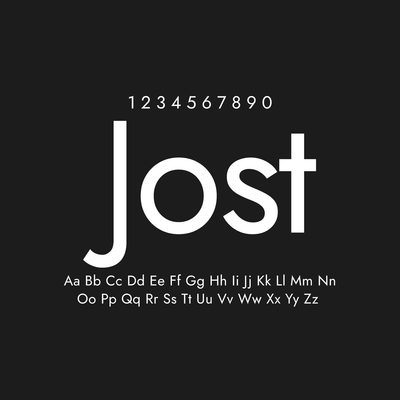 Jost Font Family Free Download