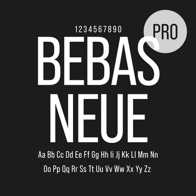 Bebas Neue Pro Font